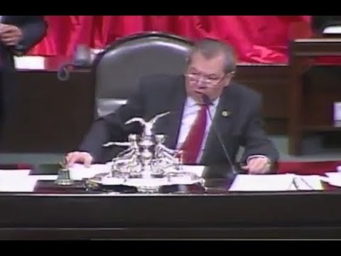 MUÑOZ LEDO A EPN: NO PERMITIREMOS PELONES ARMADOS EN TOMA DE PROTESTA DE AMLO ¡Y REGAÑA A DIPUTADOS!