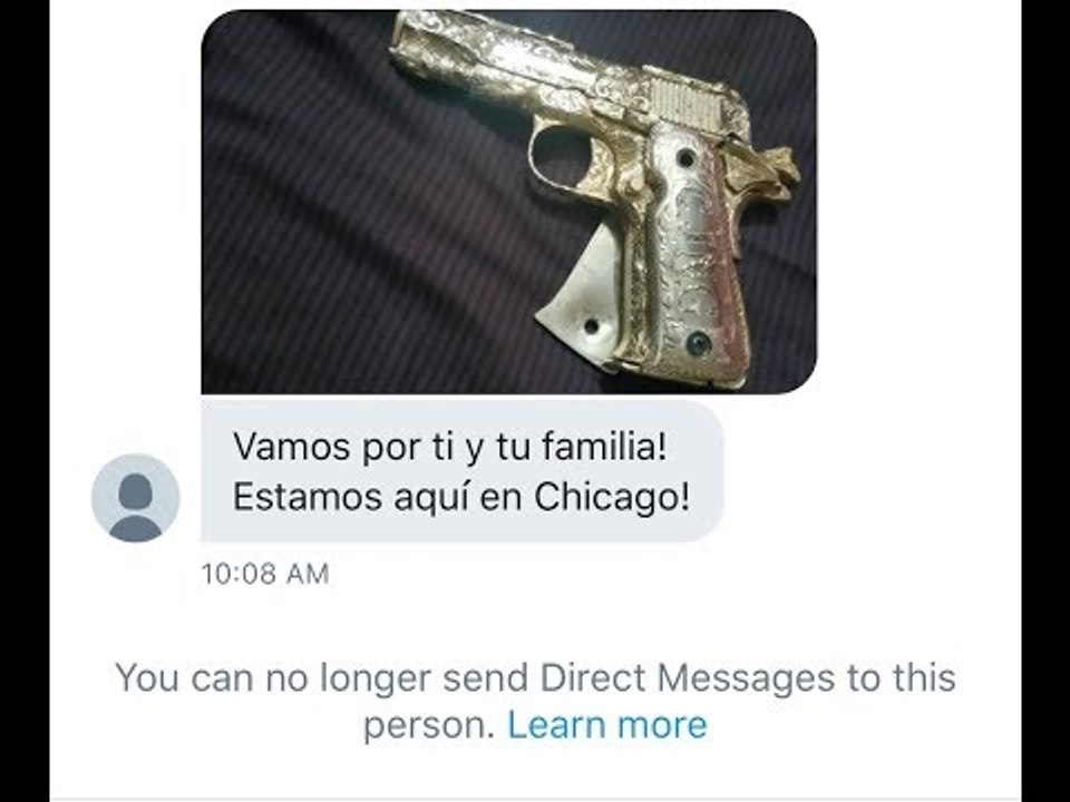 MÁS AMENAZAS DE MUERTE A SIN CENSURA. EN TWITTER DICEN QUE YA ESTÁN EN CHICAGO Y EL PATRÓN DIÓ ORDEN