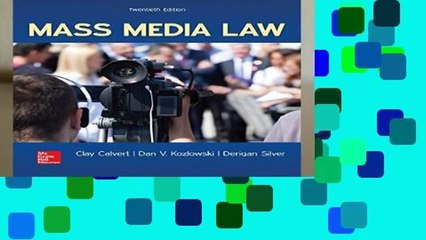 About For Books  Mass Media Law  For Kindle