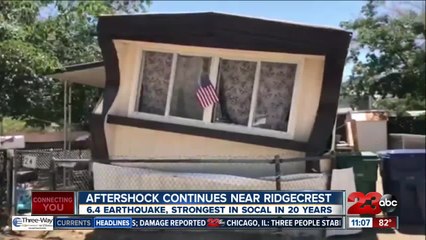 Aftershocks Continue Following Earthquake