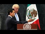 EPN CON EMPRESARIOS VUELVE A DEFENDER INVITAR A TRUMP Y HASTA SE RÍE