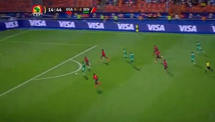 Uganda 0  -  1 Senegal Sadio Mane Goal