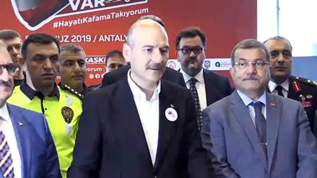 Bakan Soylu: '(Reyhanlı'daki patlama) Biz el yapımı patlayıcı olduğunu düşünüyoruz' - ANTALYA