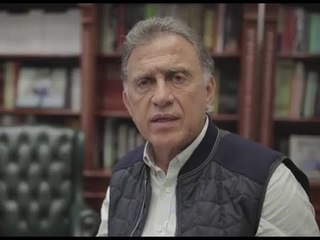 SE MUERDE LA LENGUA YUNES - CANCELA TRANSPORTE DE MIGRANTES