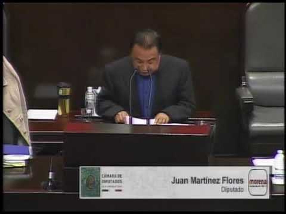 DIPUTADO DE MORENA PROPONE QUE SE ACABEN LOS PLURIS - QUE REDUZCAN DE 500 A 400 LEGISLADORES