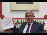 AMLO CON RESULTADOS DE CONSULTA E INVITACIÓN AL ZÓCALO EN DONDE PROMETE HARÁ ANUNCIOS IMPORTANTES