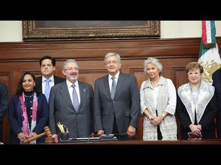 Download Video: AMLO EN CONFERENCIA MAÑANERA. PROPONE 2 MUJERES Y A UN HOMBRE PARA PUESTO VACANTE EN SUPREMA CORTE