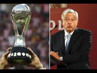 REPORTERA PREGUNTA A AMLO QUE SI VA A ENTREGAR TROFEO DE LIGA MX