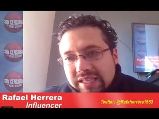 ESTÁN ARDIDOS PORQUE LE ESTÁN SALIENDO BIEN LAS COSAS A AMLO: RAFA HERRERA