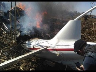 HELICÓPTERO EN EL QUE FALLECIERON LOS MORENO VALLE CAYÓ DE CABEZA