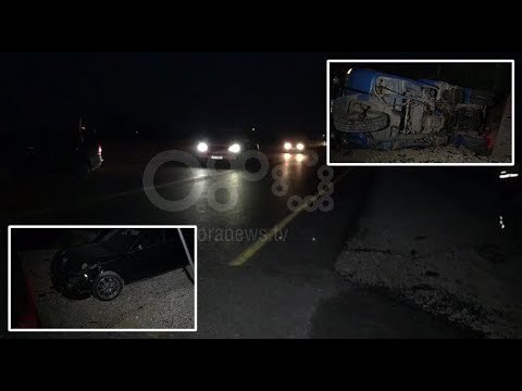 RTV Ora - Fier, mjeti bujqësor përplaset me Audin që vinte nga autostrada, plagoset drejtuesi