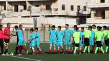 Afrin'de futbol turnuvası