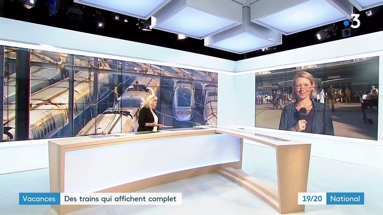 Vacances : les trains affichent complet
