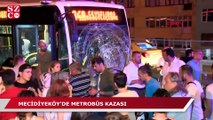 İstanbul Mecidiyeköy’de metrobüs kazası