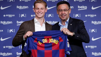 La Liga: Presentan a Frenkie de Jong