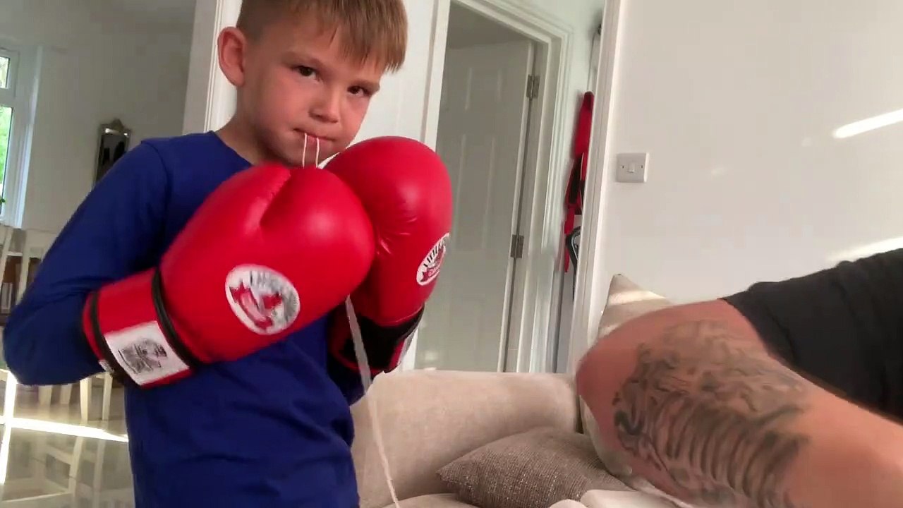 Boy Boxer Loses Tooth
