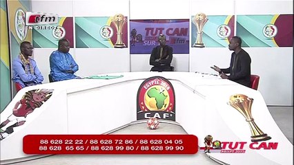Réaction des joueurs après la victoire face a l'Ouganda