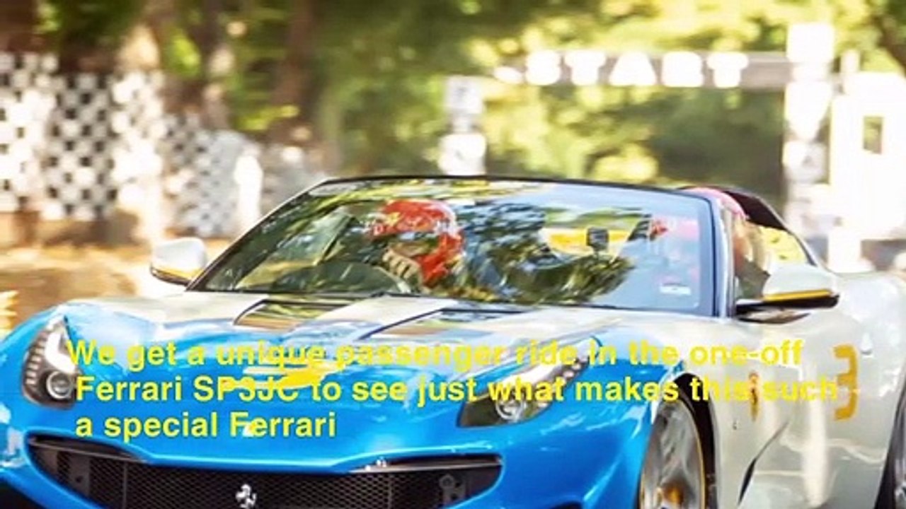 Ferrari SP3JC ride review