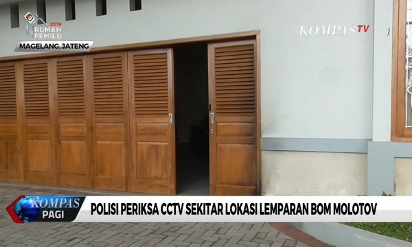 Polisi Periksa CCTV Sekitar Lokasi Lemparan Bom Molotov Rumah Dinas