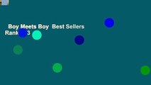 Boy Meets Boy  Best Sellers Rank : #3