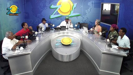 Martín Haina con su coro "Agua pal' calor" en El Sol de la Mañana