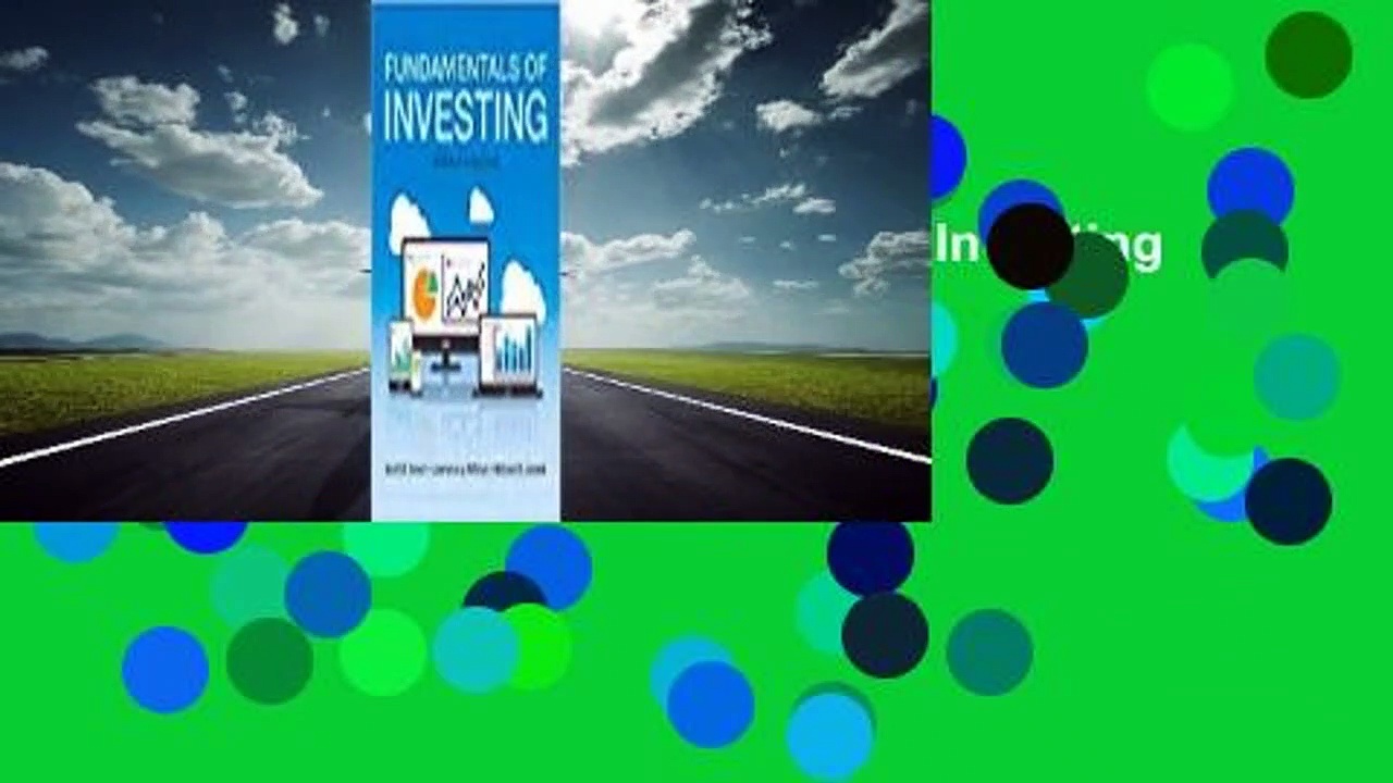 About For Books  Fundamentals of Investing  For Online
