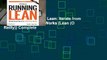 Full version  Running Lean: Iterate from Plan A to a Plan That Works (Lean (O Reilly)) Complete