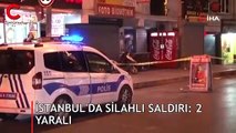 İstanbul'da otomobilden yolda yürüyen iki kişiye ateş açıldı
