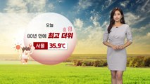 [날씨] 서울 35.9℃...80년 만에 가장 높은 7월 상순 기온 / YTN
