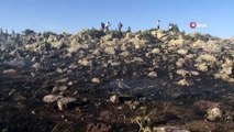 Buğday Ekili Tarlalarda Çıkan Yangında Çiftçilerin 2 Yıllık Emeği Kül Oldu