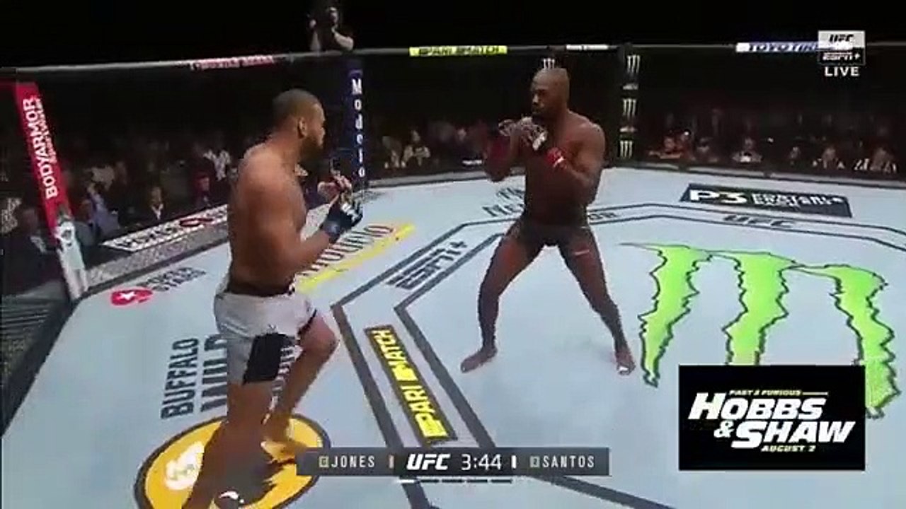 Jon Jones Vs Thiago Santos - Full Fight