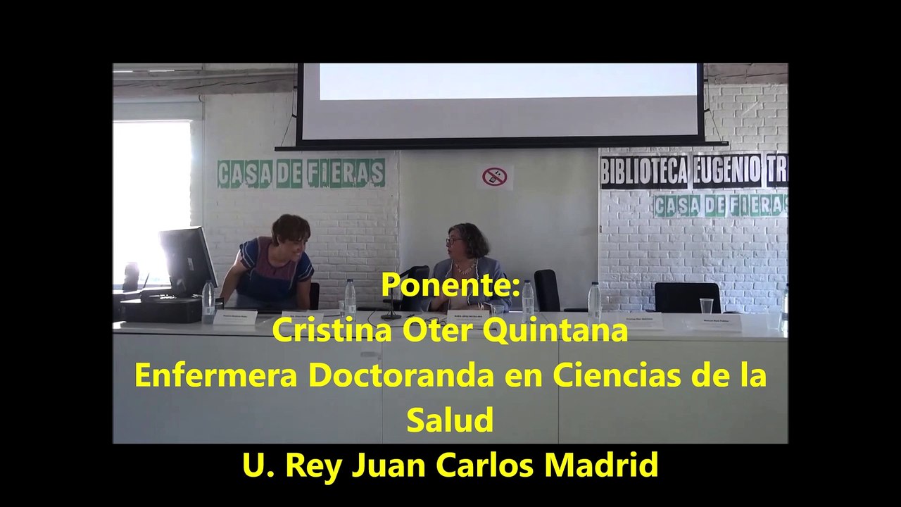Cristina Oter. I Jornada EMSFC Lineas de Investigación en España