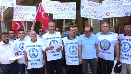 Tarım ve orman işçileri Bursa'da eylem yaptı