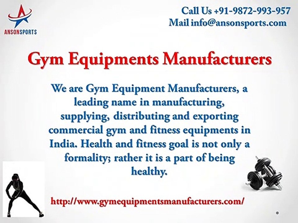 Best Gym Equipment Manufacturer in Jalandhar, I...