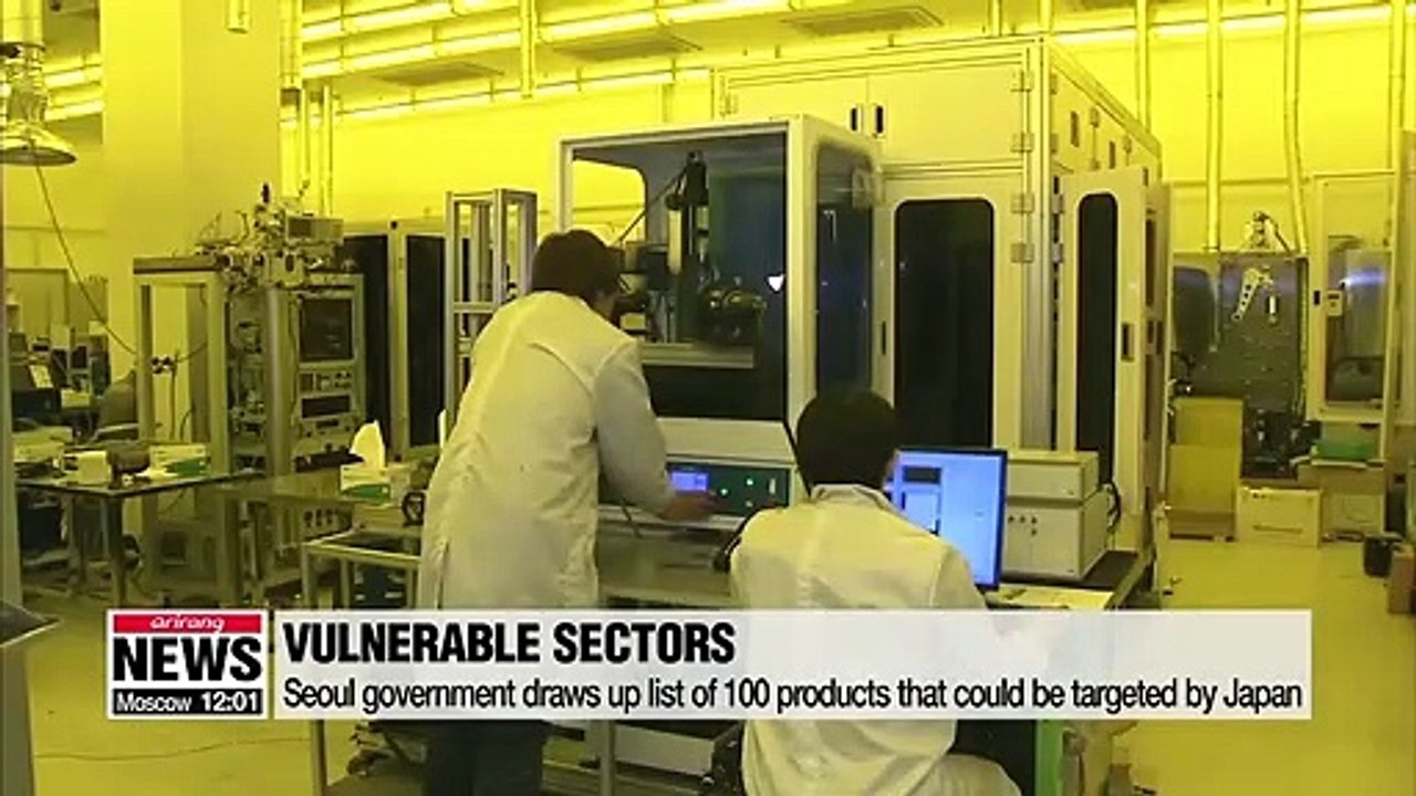 S. Korea prepares for possible expansion of Japan's export controls