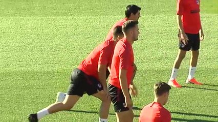 Felipe ya sufre la dureza de los entrenamientos del Profe Ortega