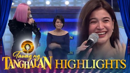 Descargar video: Anne Curtis blushes when Vice teases her about Sam Milby | Tawag Ng Tanghalan