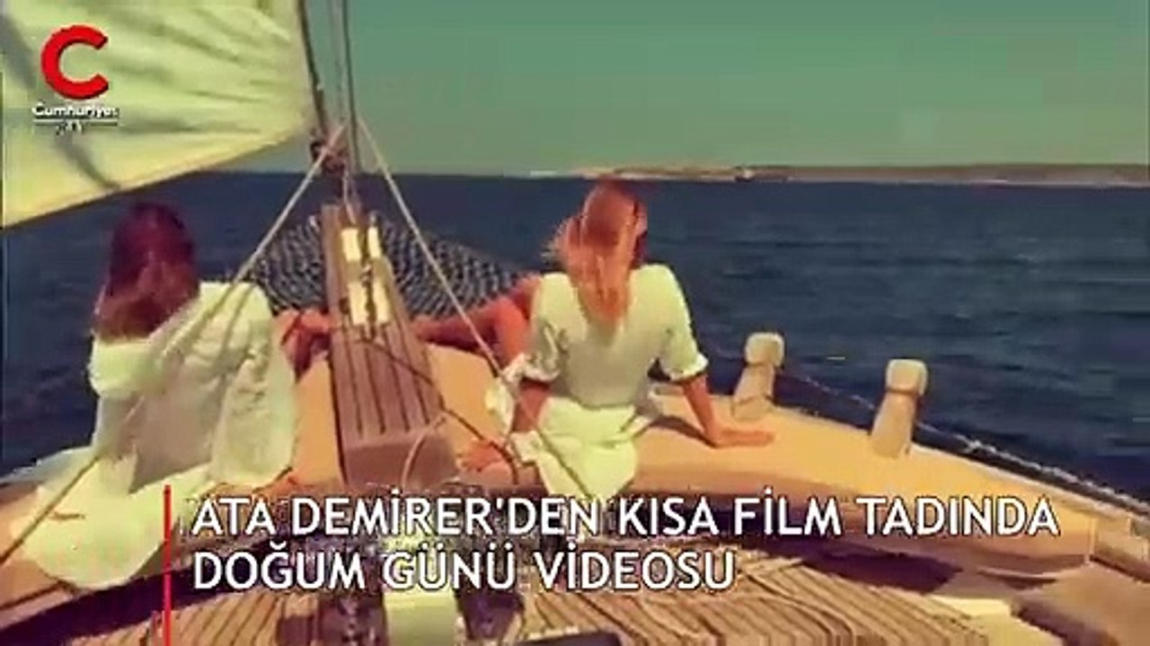 Ata Demirer'den kısa film tadında doğum günü videosu