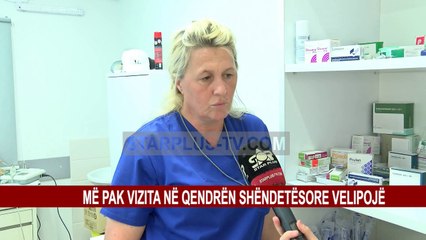 MË PAK VIZITA NË QENDRËN SHËNDETËSORE VELIPOJË