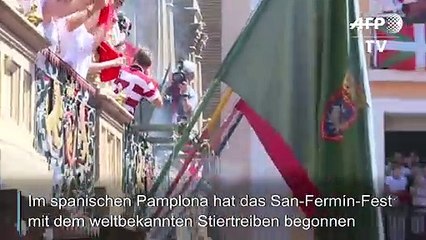 Pamplona rüstet sich für Stierhatz