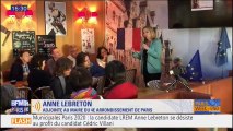 Municipales à Paris: Anne Lebreton se désiste au profit de Cédric Villani