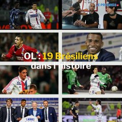 Les 19 Brésiliens de l'histoire de l'OL