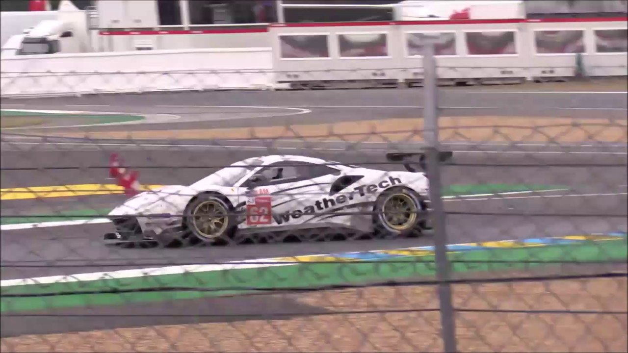 ferrari 488 GTE#61 et#62  .24h le mans 2019