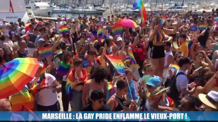 Marche des Fiertés : plusieurs centaines de personnes réunies à Marseille