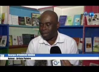 RTG - Présentation d’ouvrage de l’artiste peintre George M’bourou au siège de l’UDEG
