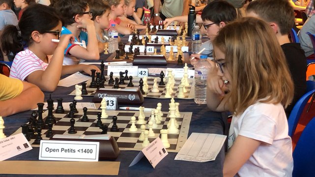 Le festival d’échecs international a donné son coup d’envoi