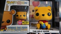 DISNEY WINNIE THE POOH WITH HONEY FLOCKED FUNKO POP HOT TOPIC EXCLUSIVE VINYL FIGURE