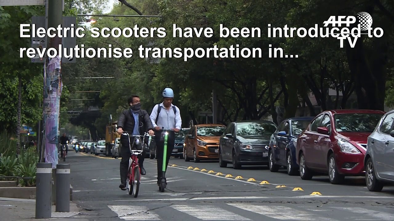Electric scooters zip into Latin America's traffic chaos