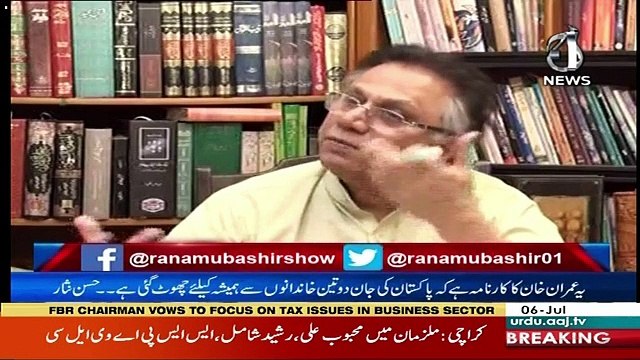 Aaj Rana Mubashir Kay Saath – 6th July 2019