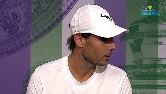 Wimbledon 2019 - Rafael Nadal : We know that we are not young with Federer and Djokovic